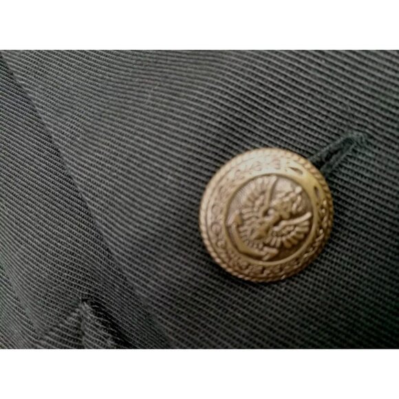 Vintage B Max Women Black Double Breasted Blazer Small Beautiful Design On Slvs - Picture 8 of 14